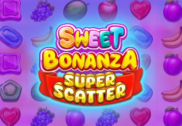 Игровой автомат Sweet Bonanza Super Scatter в Mers Casino